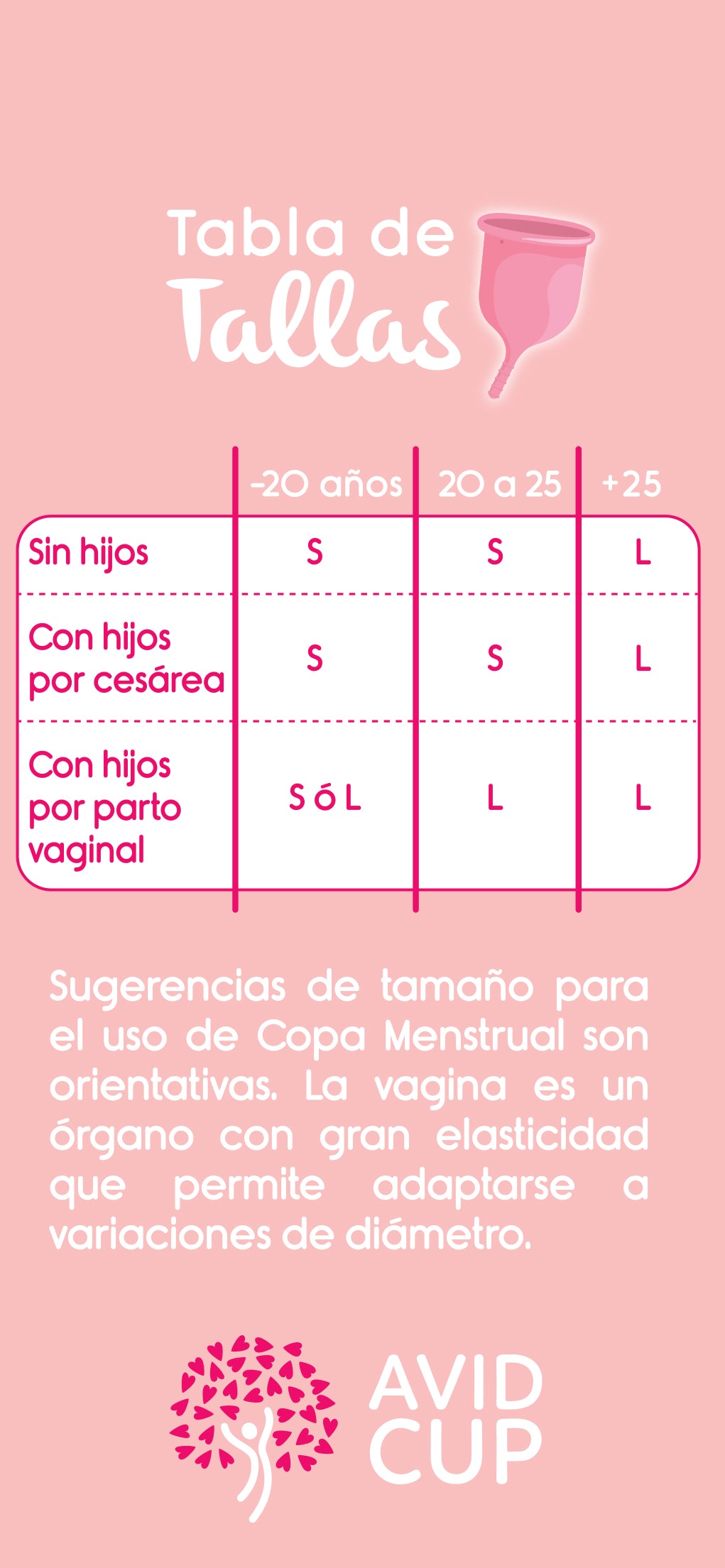 Kit de Copa Menstrual Talla S